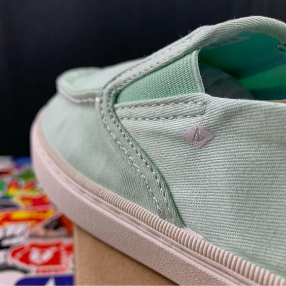 Sperry Top-Sider Slip On Mint Green Womens Various Sizes - Picture 11 of 14